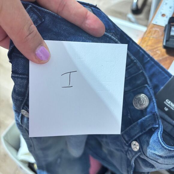 True Religion Geno Skinny Jeans 12 Blue Medium Wash Relaxed Fit Denim Ripped - Picture 12 of 13